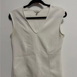 Banana Republic Cream Sleeveless Top